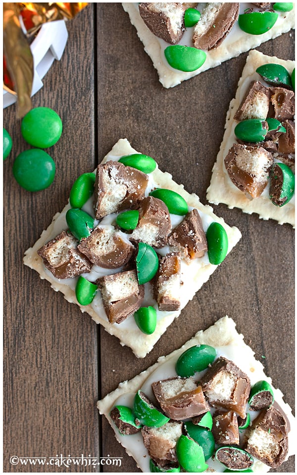 candy and cracker bites for St.Patrick's day 1