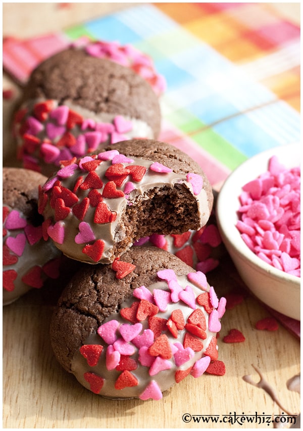 Chocolate Cake Mix Cookies