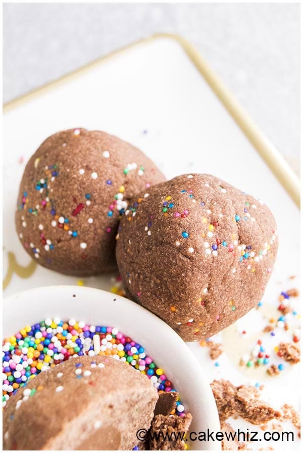 Stuffed Chocolate Truffle Cookies