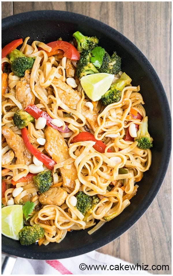 Chicken Pad Thai Recipe Without Peanut Butter