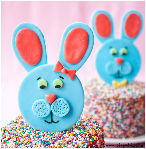 how to make easter bunny cake