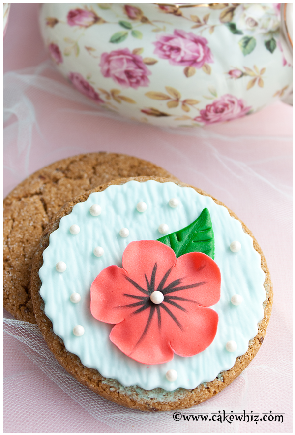 Closeup Shot of Cut Out Cookies Decorated with Marshmallow Fondant