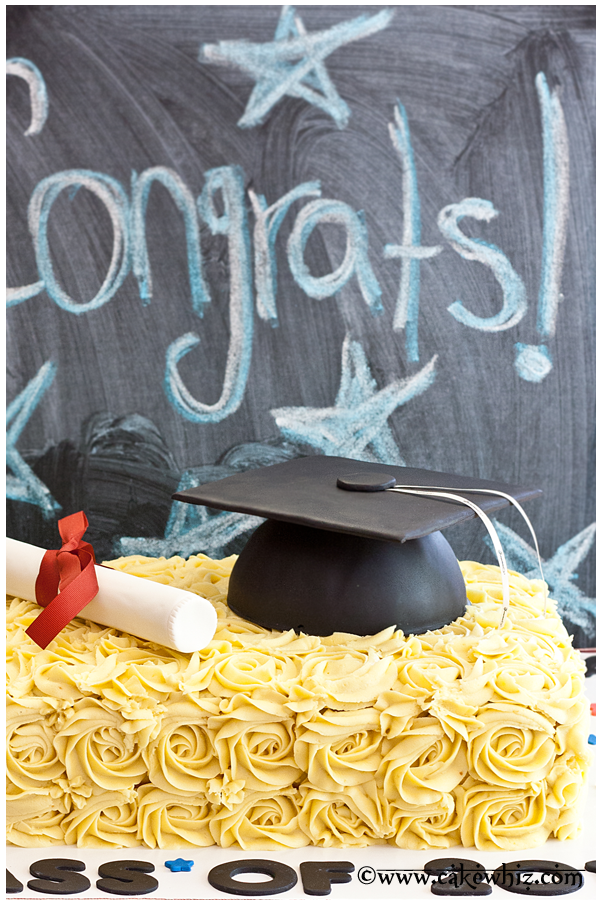 how to make graduation hat cake 4