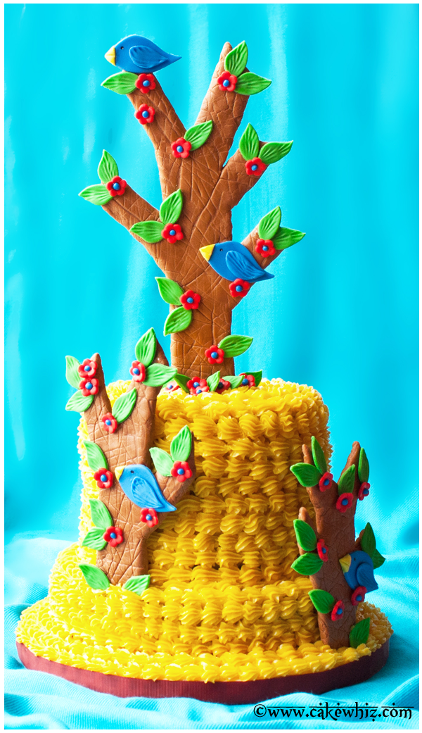 How to Make a Chocolate Tree CakeWhiz