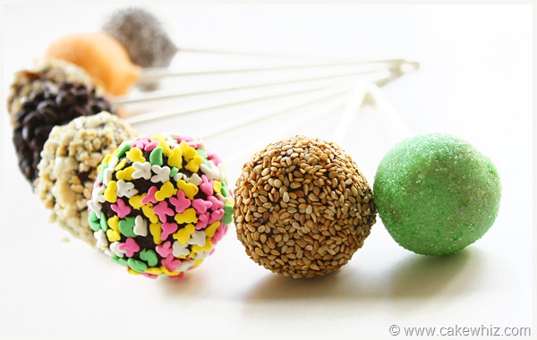 How to decorate cake pops 