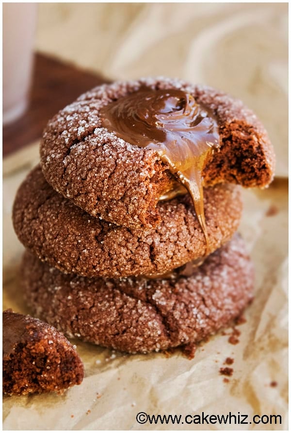 Chocolate Thumbprint Cookies Recipe 1