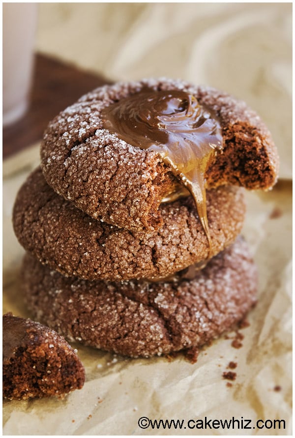 Chocolate Thumbprint Cookies CakeWhiz
