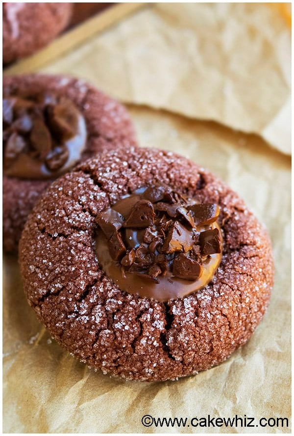 Chocolate Thumbprint Cookies Recipe 2