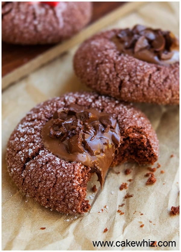 Chocolate Thumbprint Cookies Recipe 4