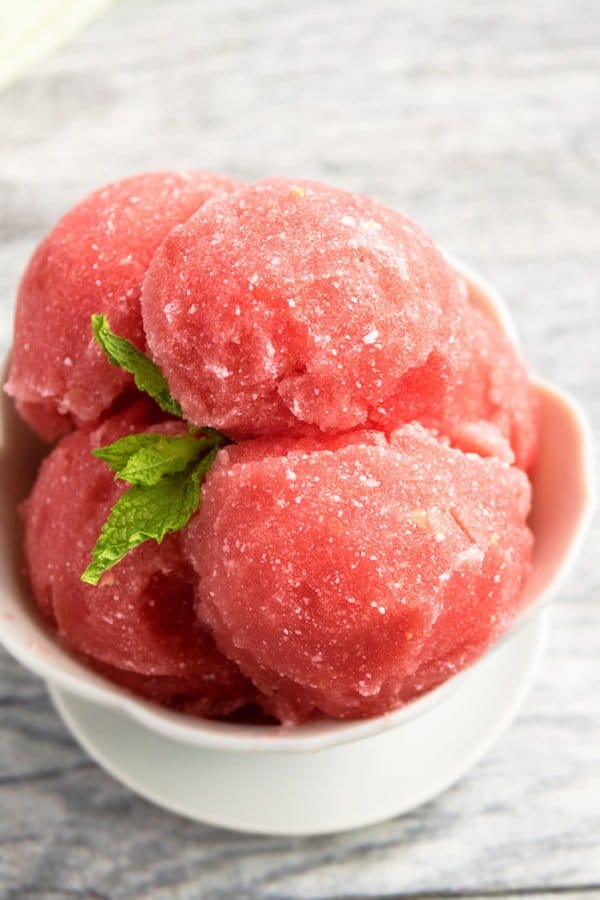 Watermelon Ice Cream {2 Ingredients!} - CakeWhiz