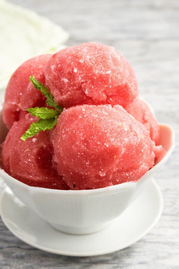 Watermelon Ice Cream {2 Ingredients!} - CakeWhiz