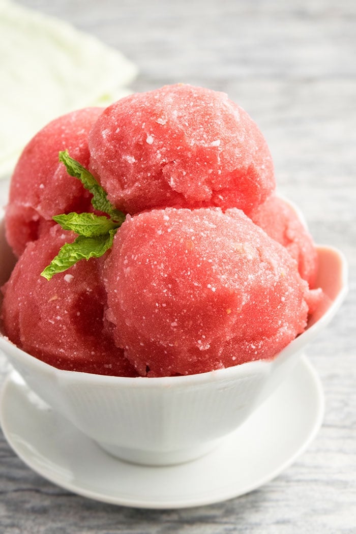 How to Make Watermelon Ice Cream