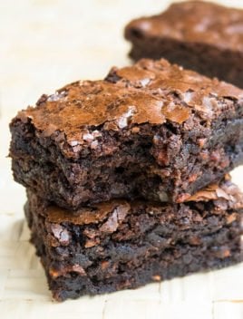 Carrot Brownies with Box Mix