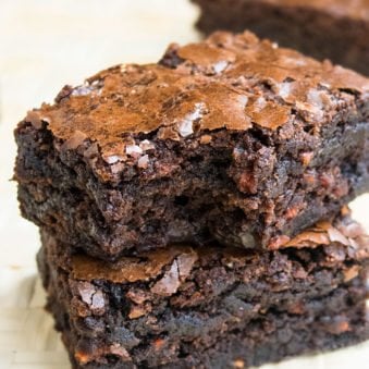 Carrot Brownies with Box Mix