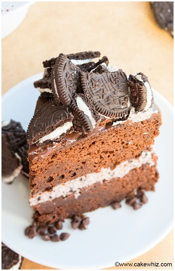 Easy Chocolate Oreo Cake Recipe - CakeWhiz