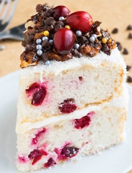 Easy Cranberry Cake Recipe (Cranberry Orange Cake)