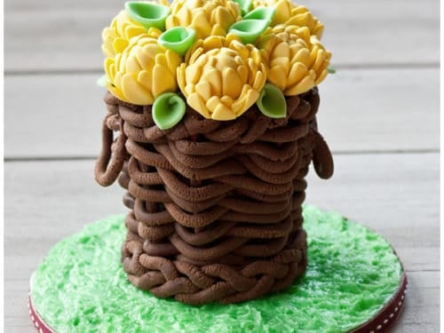 Chocolate Basket Weave Cake (See More Basket Weaves on Tier, Sheet and  Unique Cakes Page)