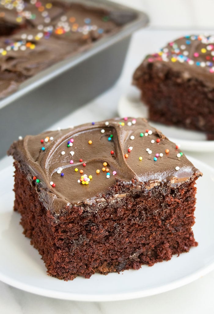 Easy Chocolate Wacky Cake | All Things Mamma