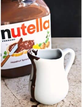 Easy Nutella Syrup Recipe (2 Ingredients)