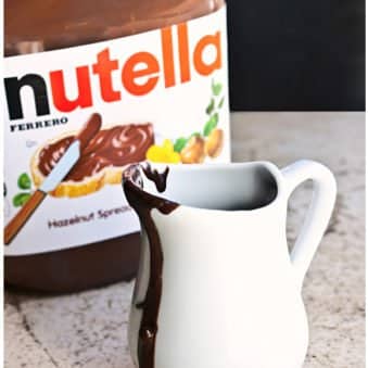 Easy Nutella Syrup Recipe (2 Ingredients)