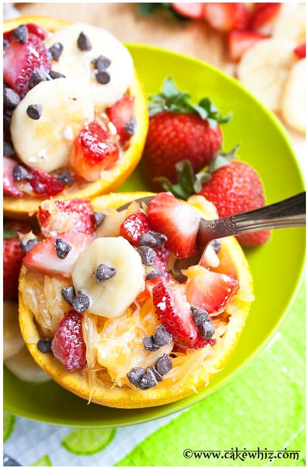 Healthy Orange Fruit Salad