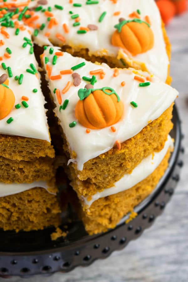 Easy Pumpkin Cake Recipe With Cake Mix - CakeWhiz