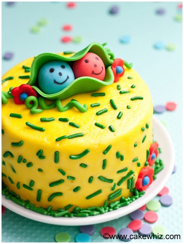 two peas in a pod cake 1