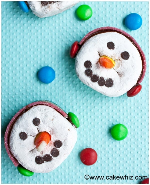 snowman donuts 1