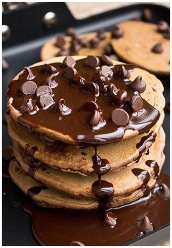 Mocha Pancakes With Mocha Syrup Cakewhiz