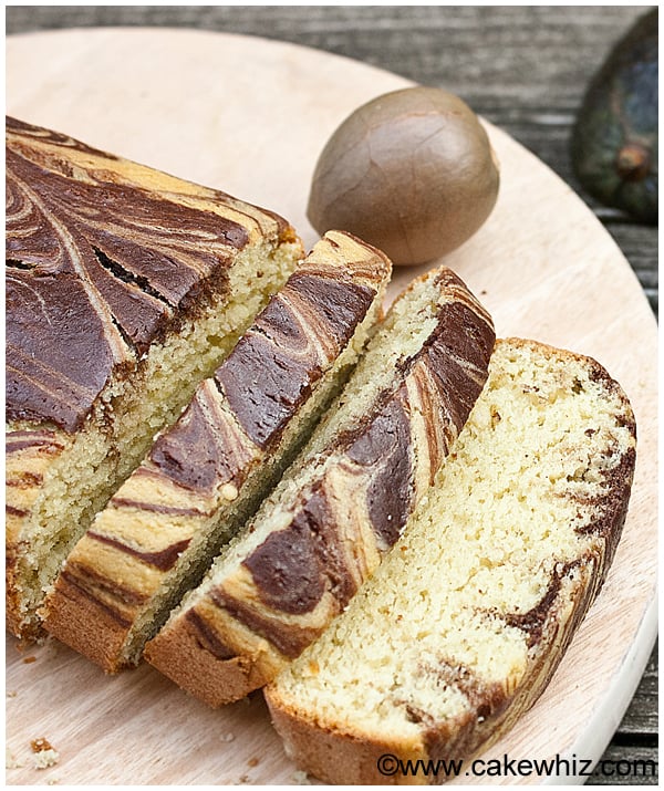 Avocado Marble Cake