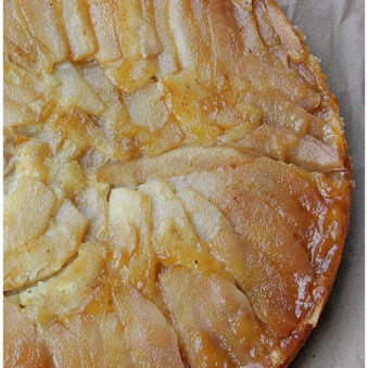Pear Cake Recipe (Pear Upside Down Cake)