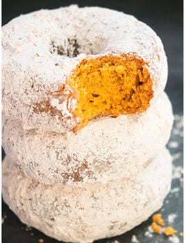 Easy Pumpkin Donuts Recipe With Cake Mix