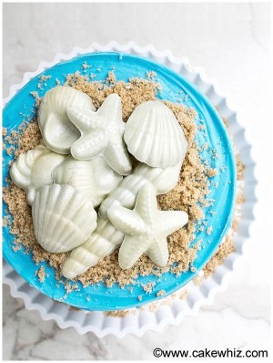 Easy Beach Cake - CakeWhiz