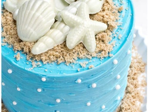 Easy Beach Cake - CakeWhiz