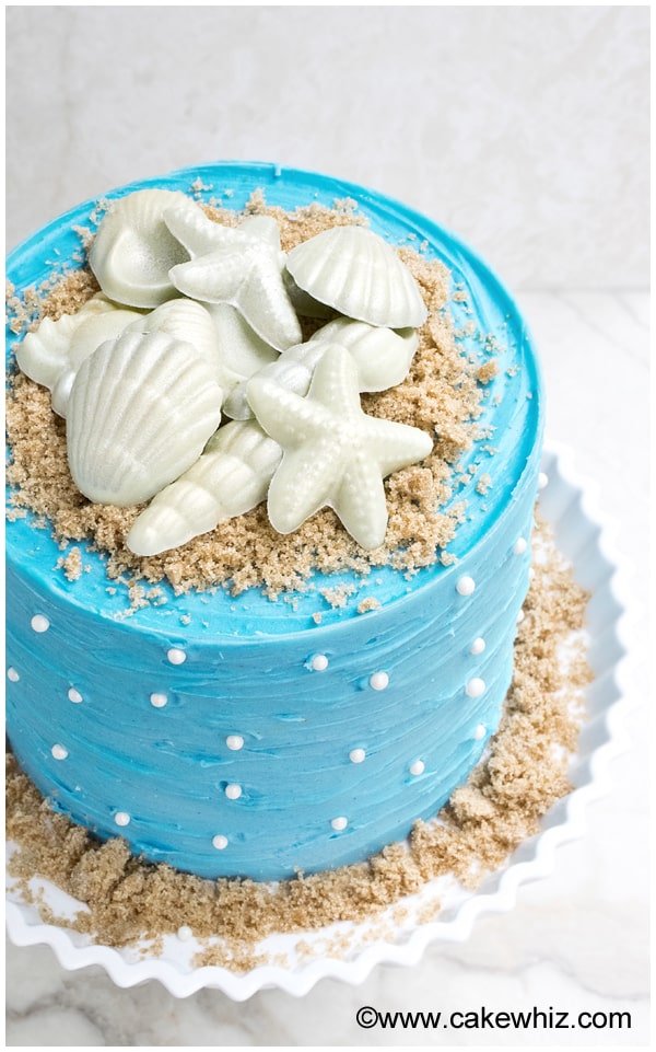 Easy Beach Cake CakeWhiz