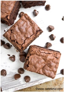 How To Make Fudgy Brownies With Crackly Tops - CakeWhiz