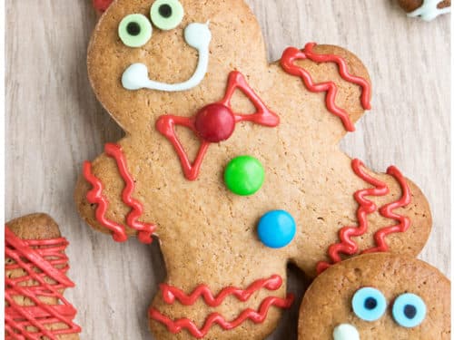 Gingerbread Christmas Tree Cookie Cake Recipe - DoughCuts