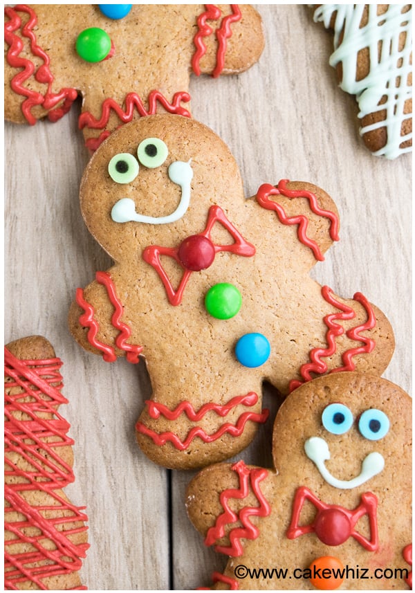 easy cake mix gingerbread cookies 1