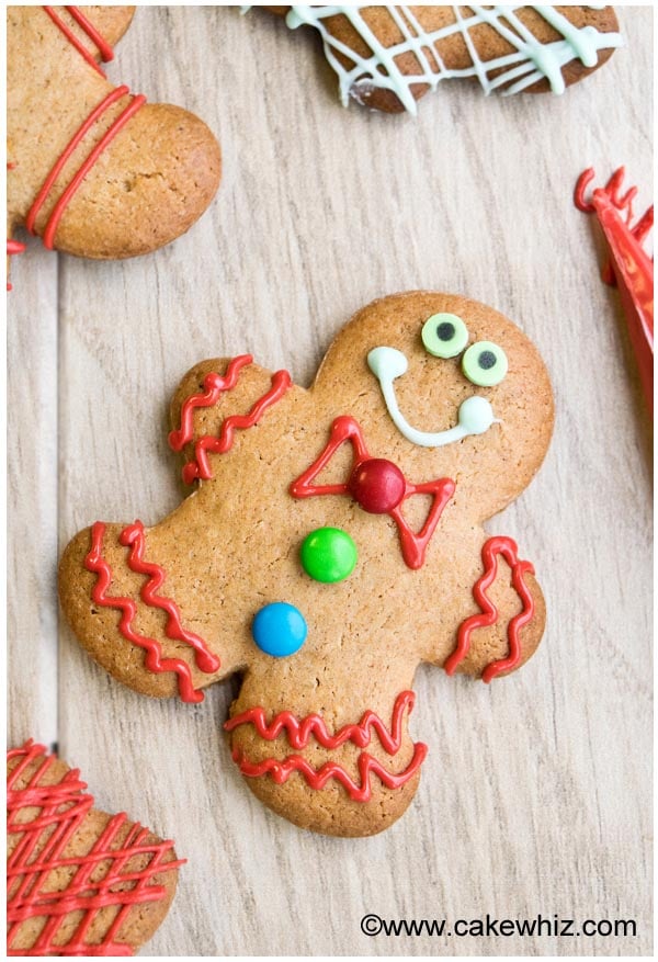 Easy cake mix gingerbread cookies