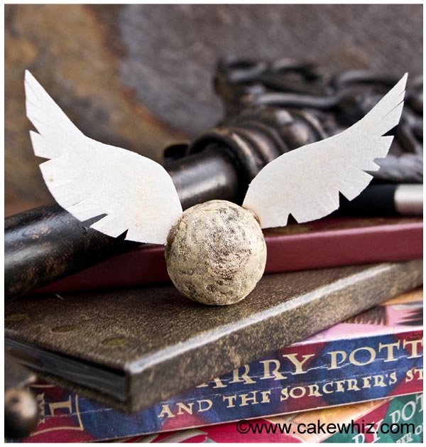 Harry Potter Golden Snitch Truffles