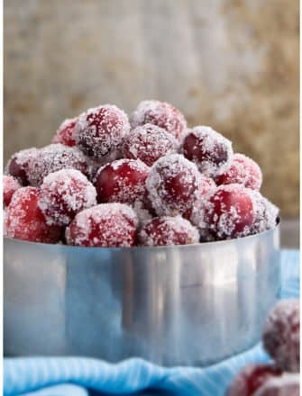 Sugared Cranberries Recipe (Quick and Easy)