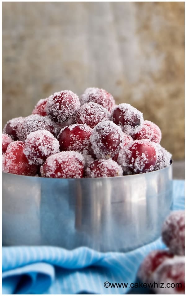 Quick and Easy Candied Cranberries Recipe
