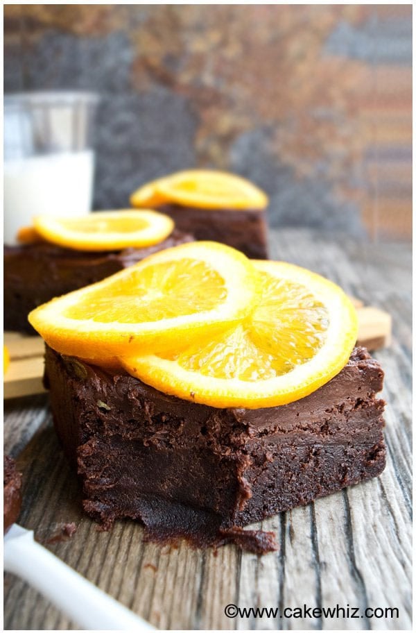 Easy Chocolate Orange Brownies Recipe From Scratch 1