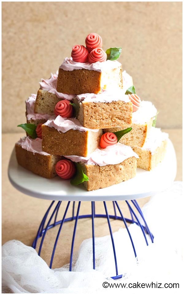 Easy Mother S Day Cake Tower CakeWhiz   Easy Cake Tower 1 