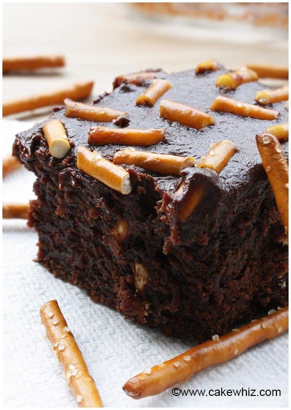 Chewy and Fudgy Cake Mix Brownies Recipe