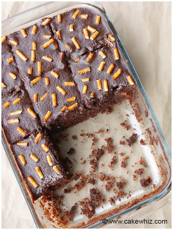 Pretzel Brownies