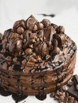 Easy Brownie Cake Recipe