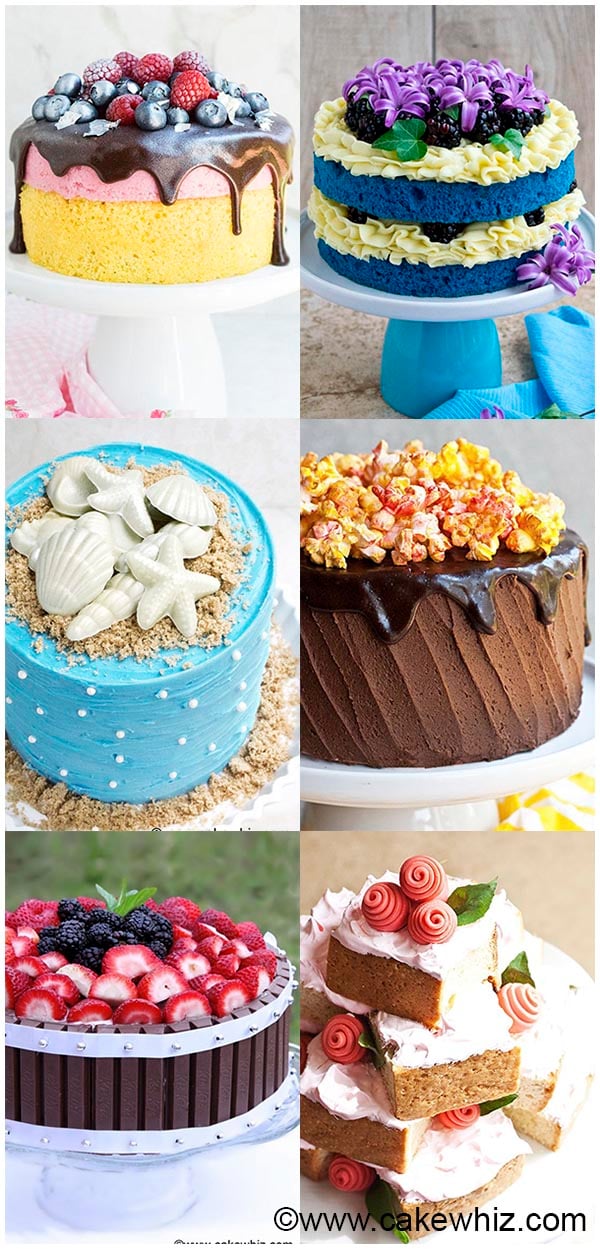 21 Simple Yet Impressive Kid Birthday Cake Ideas - XO, Katie Rosario