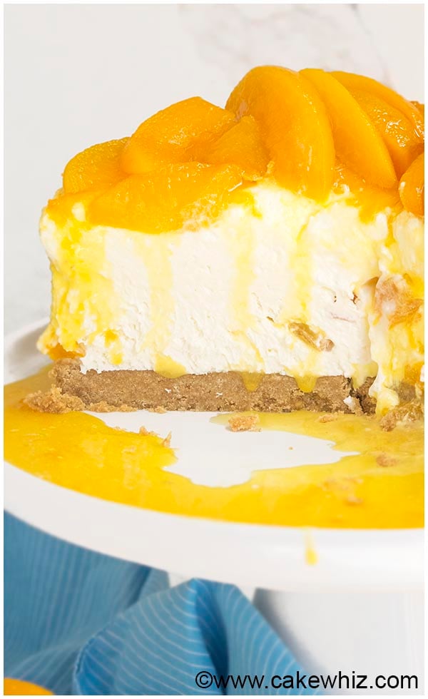 no bake peach cheesecake recipe 9