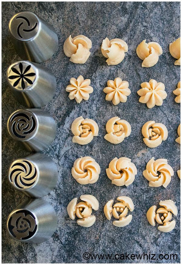 Handy Guide on How To Make Buttercream flowers With Russian Piping Tips 